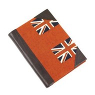 A6 Flag Leather Note Book