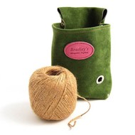 Leather String Pouch