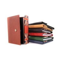 Fold Out Leather Organiser