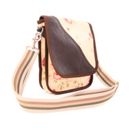 Floral Messenger Bag