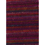 Purple Wool Leather Rug