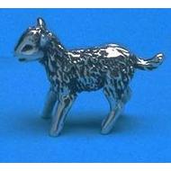 Silver Sheep Family Ornament - Lamb