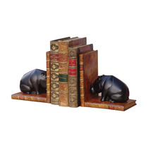Hippo Bookends Pair