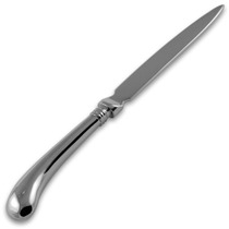 Sterling silver pistol letter opener - small