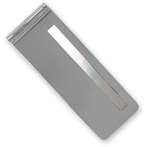 Sterling silver mother of pearl money clip