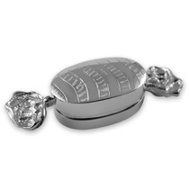 Sterling Silver Plated Sweetie Pill Box