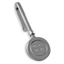 Sterling silver feature hallmark napkin hook 2