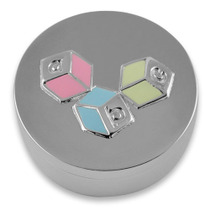 Sterling silver ABC keepsake box