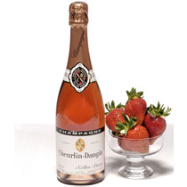 CHEURLIN DANGIN ROSE CHAMPAGNE GIFT IN WOODEN BOX