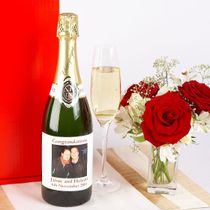 PERSONALISED LABEL CHAMPAGNE IN GIFT BOX