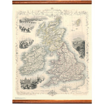 Great Britain 1851 by John Tallis