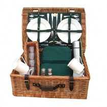 Chiltern Picnic Hamper - Fitted Wicker Picnic Hamper