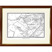 Framed Map of Your Area