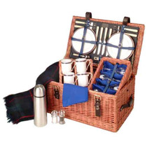 Balmoral Picnic Hamper - Fitted Wicker Picnic Hamper