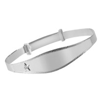 Diamond Jubilee Diamond Sterling Silver Bangle