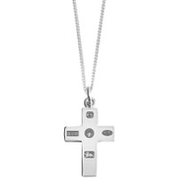 Diamond Jubilee Sterling Silver Cross
