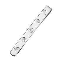 Diamond Jubilee Sterling Silver Hallmarked Tiebar