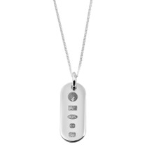 Diamond Jubilee Sterling Silver Pendant