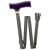 Traditional Folding Walking Sticks With Crutch Handle