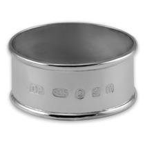 Sterling Silver Napkin Ring with Jubilee Hallmark