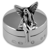 Sterling Silver Tooth Fairy Box with Jubilee Hallmarks