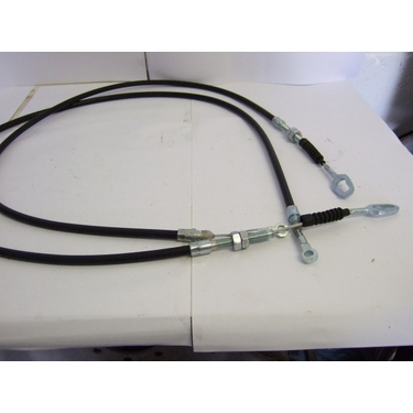 Handbrake cable set for MF 300 series