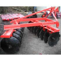 Offset disc harrow