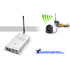 Advanced AV Wireless Signal Booster and Receiver Kit for Security Cameras
