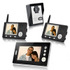 Wireless Video Door Phone with Triple Receivers