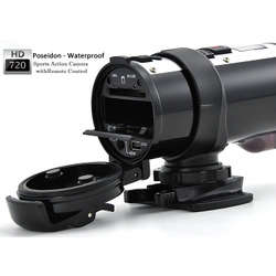 Poseidon - Waterproof 720P HD Sports Action Video Camera with Remote Control