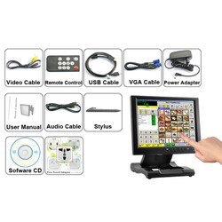 10.4 Inch Touchscreen LCD with VGA, HDMI, DVI, AV, and YPbPr Inputs