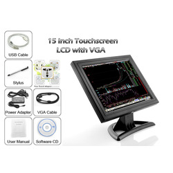 15 Inch Touchscreen LCD with VGA (PC, POS)