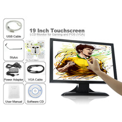 19 Inch Touchscreen LCD Monitor for Gaming and POS (VGA)