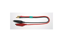 Bantam charge lead with croc clips