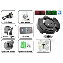 150mW Laser Projector with Stereo Speakers and MP3 Player (2GB)