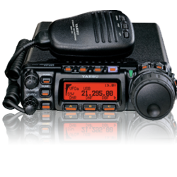 Yaesu FT-857D transceiver HF 6m, 2m, 70cm