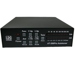 LDG AT-200 automatic antenna tuner KW PROII +6 m