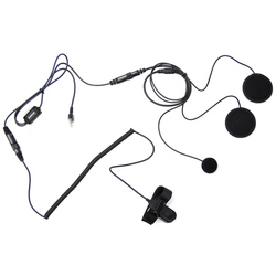 HS-5000-S helmet headset for closed helmets
