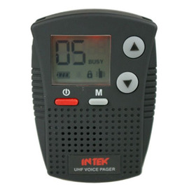 Intek rp-600 voice pager for motorcycle instructors