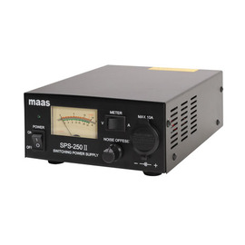 Maas sps-250-11 bench power supply 9-15v dc/25a