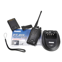 Maas pt-819 pmr 446 kenwood compatible two way radio