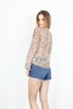 FELICITY - NUDE FLORAL BLOUSE