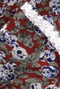 CORINNE - RUST NAVY FLORAL FLOATY DRESS