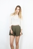 AMELIA - GREEN DOT SHORTS