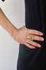 BLACK WIDOW - GOLD RING