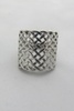 LATTICE - SILVER RING