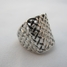 LATTICE - SILVER RING