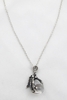 REPTCLAW - CLEAR SILVER NECKLACE
