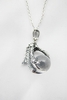 REPTCLAW - CLEAR SILVER NECKLACE