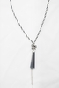 HEX - BLACK SILVER NECKLACE